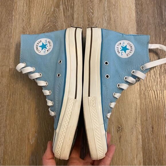 Converse x Golf Le Fleur Chuck 70 High Top Gulf Stream blue retro Women 7.5 EUC - Picture 6 of 15